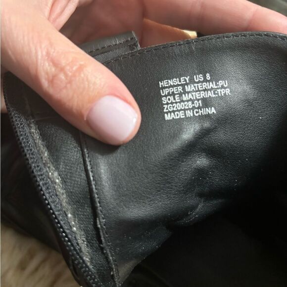 Rock and Candy Hensley Black Boots with Rhinestone Detail size 8 - Picture 10 of 10